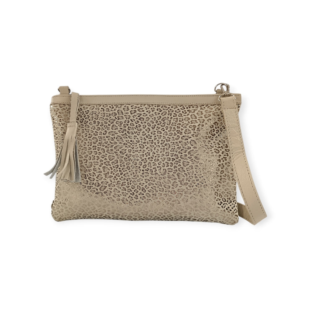 Cream Metallic Animal Sling