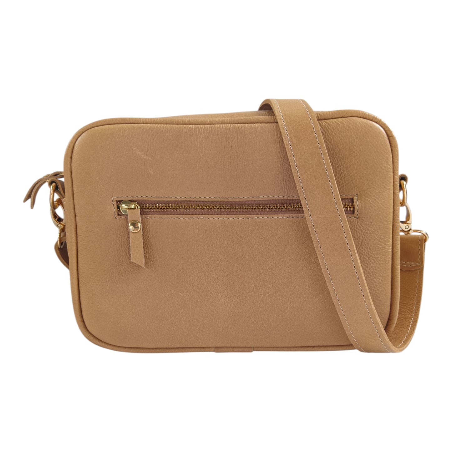 Large Woven Hazel Camera Bag