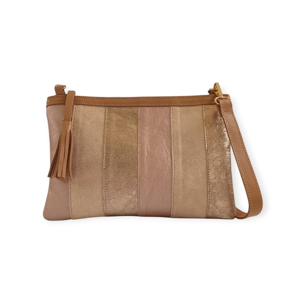 Panelled Rose Gold Sling
