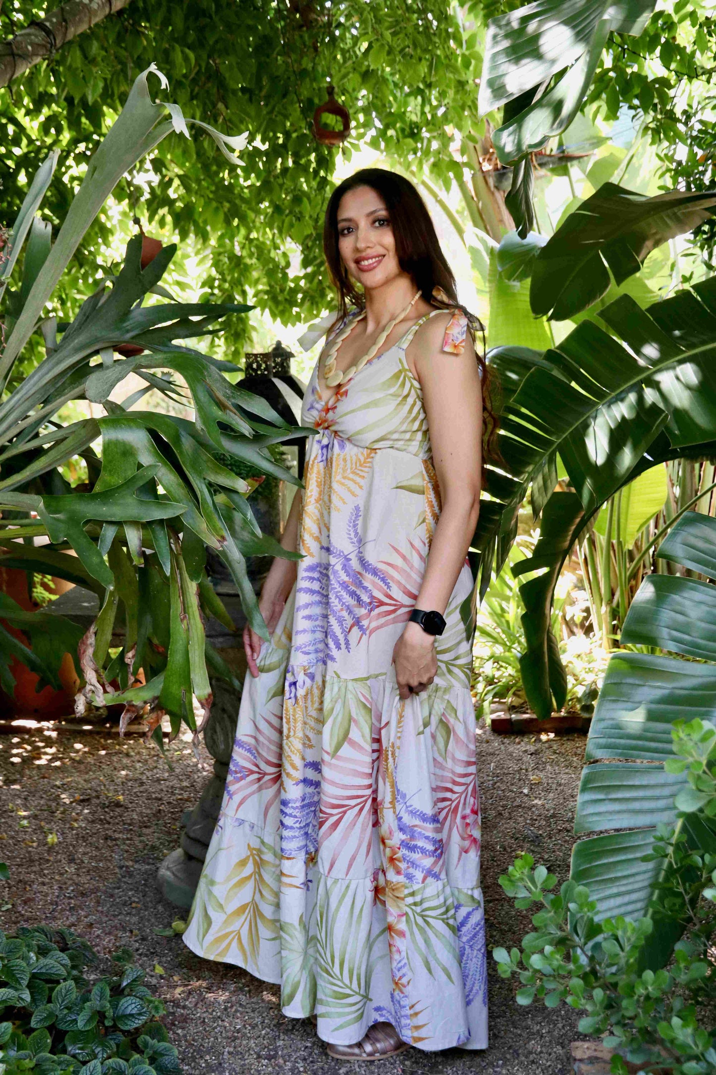 Tropical Cotton Sundress