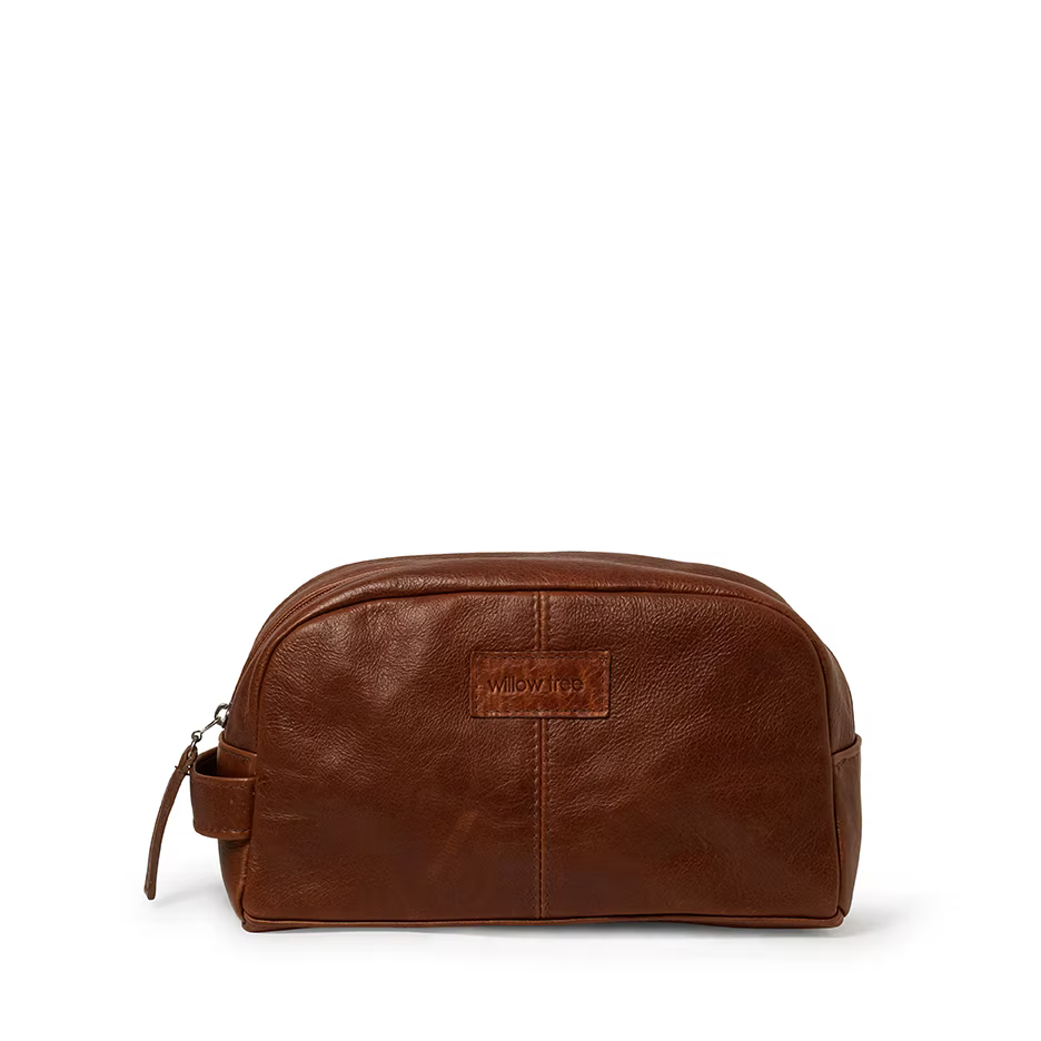 Unisex Pecan Toiletry Bag
