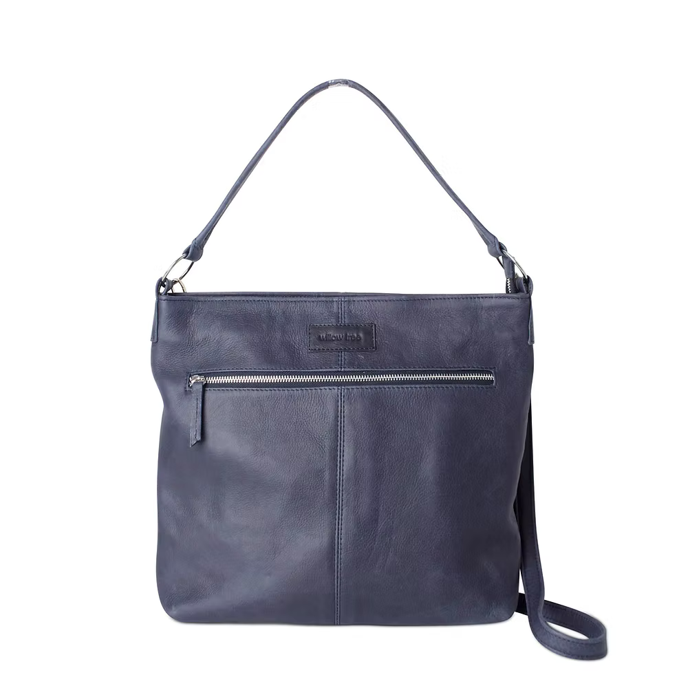 Navy Spacious Shoulder/Crossbody Bag