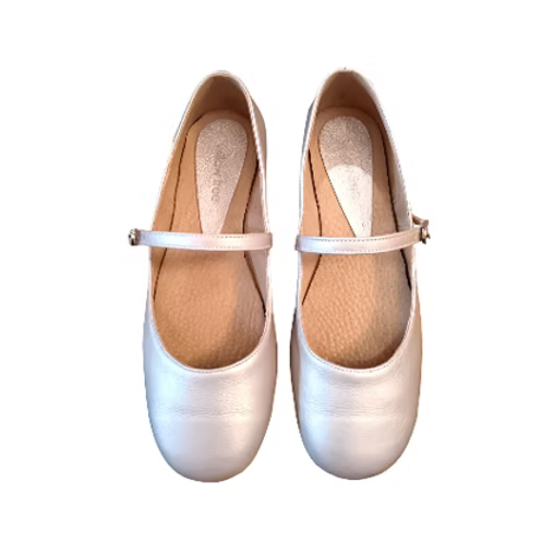 Ballet Pumps - Silver