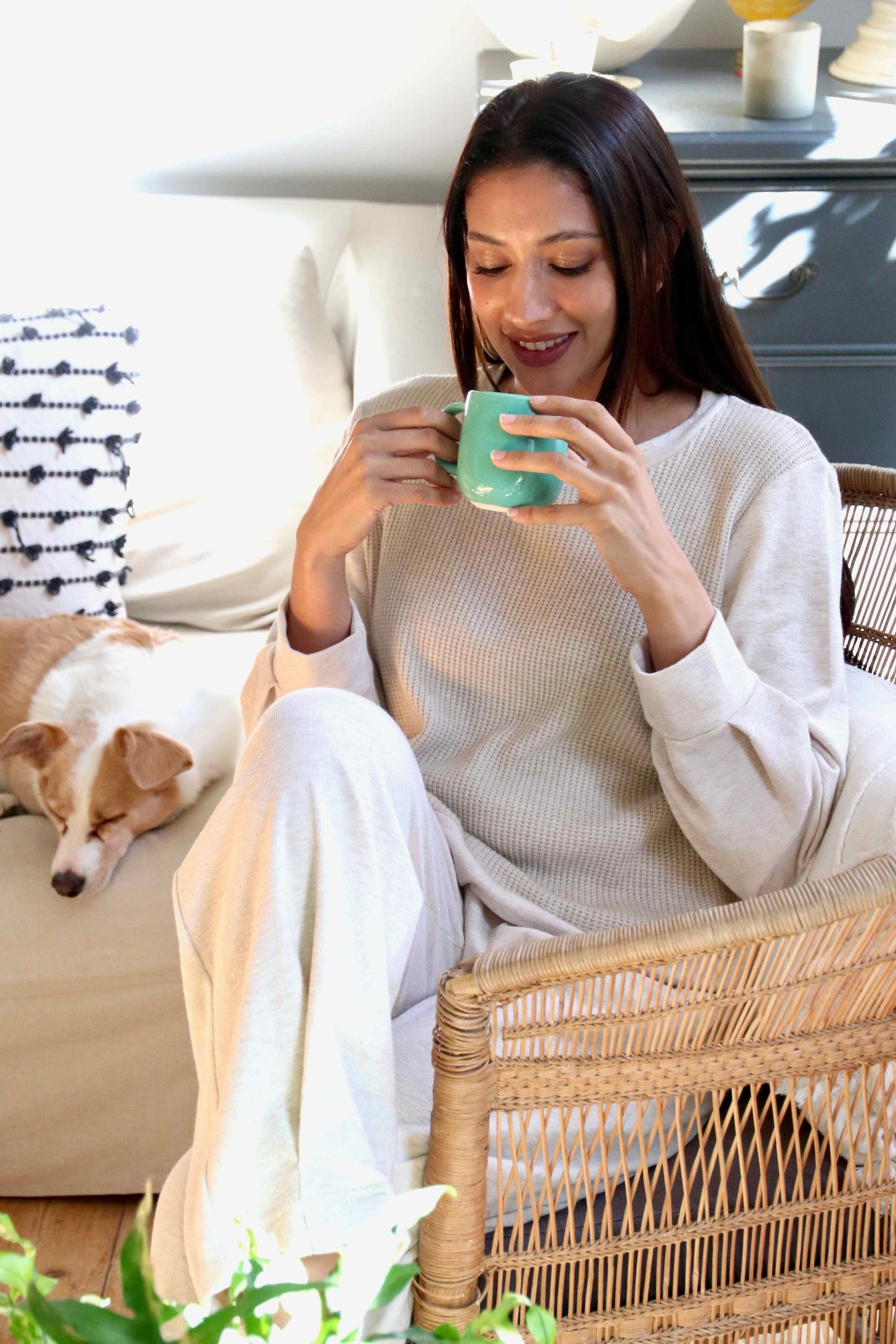 Textured Knit Sweater