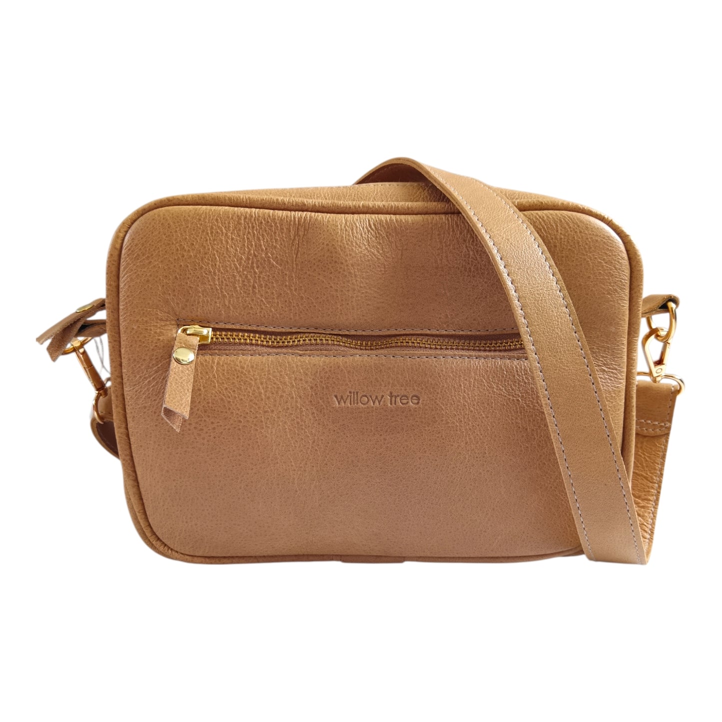Large Caramel Camera Bag