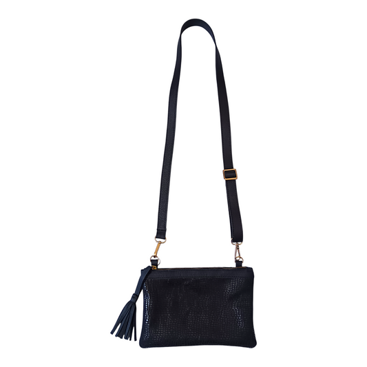 Black Texture Mini Sling