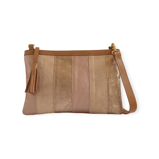 Panelled Rose Gold Sling