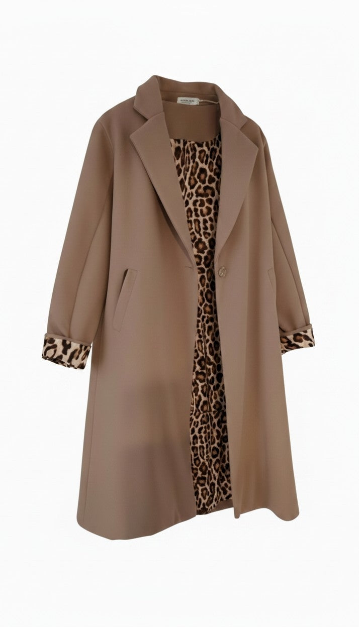 Camel Melton Coat