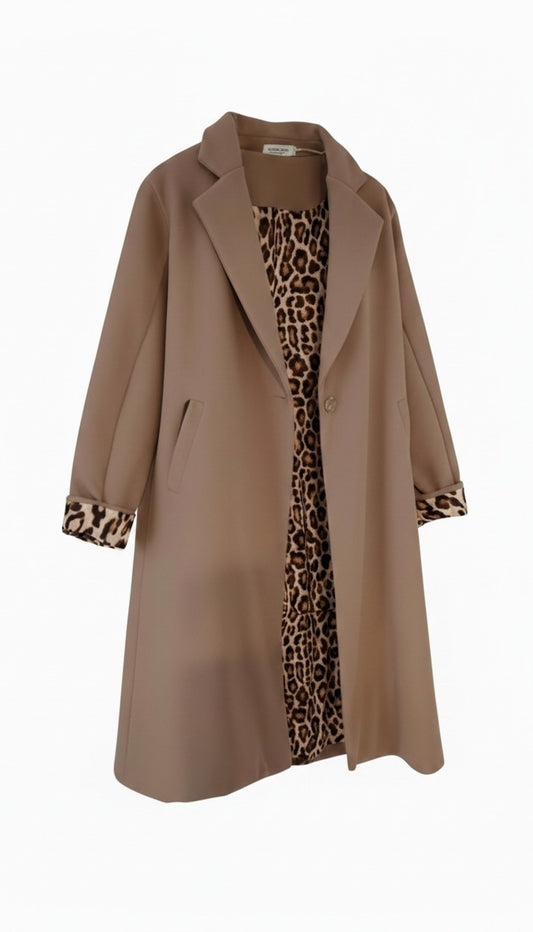 Camel Melton Coat