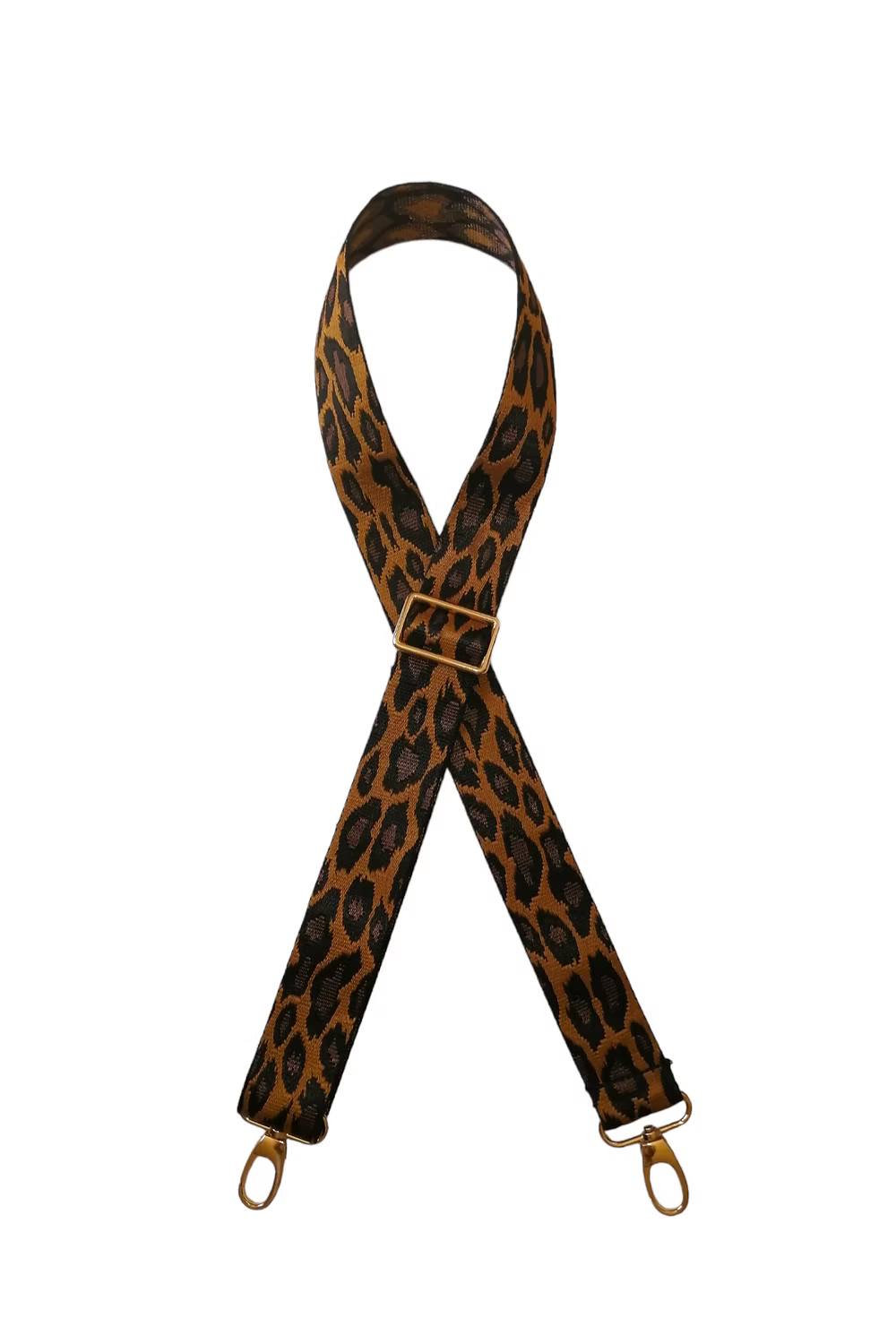 Tan Lunar Bag with Decor Strap