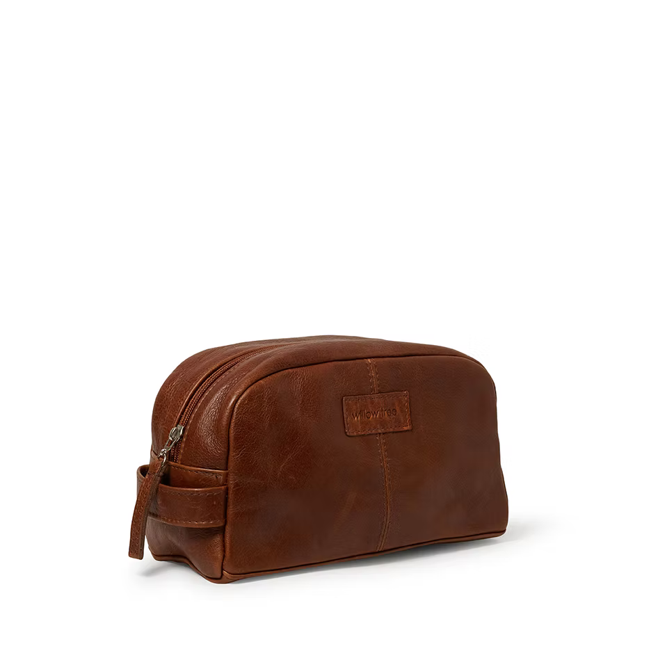 Unisex Pecan Toiletry Bag