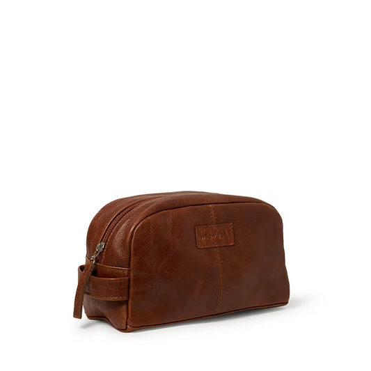Unisex Pecan Toiletry Bag