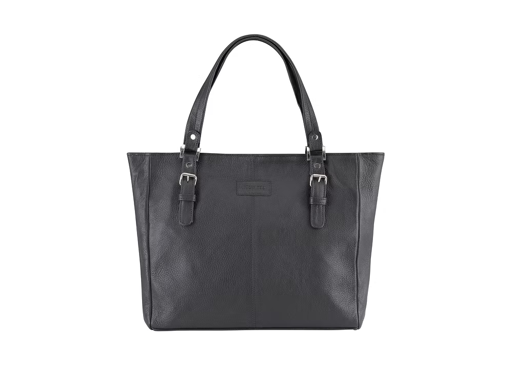 Black Shoulder Buckle Detail Bag