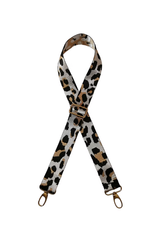 Tan Lunar Bag with Decor Strap