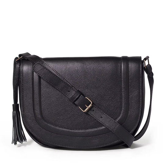 Black Saddle Bag