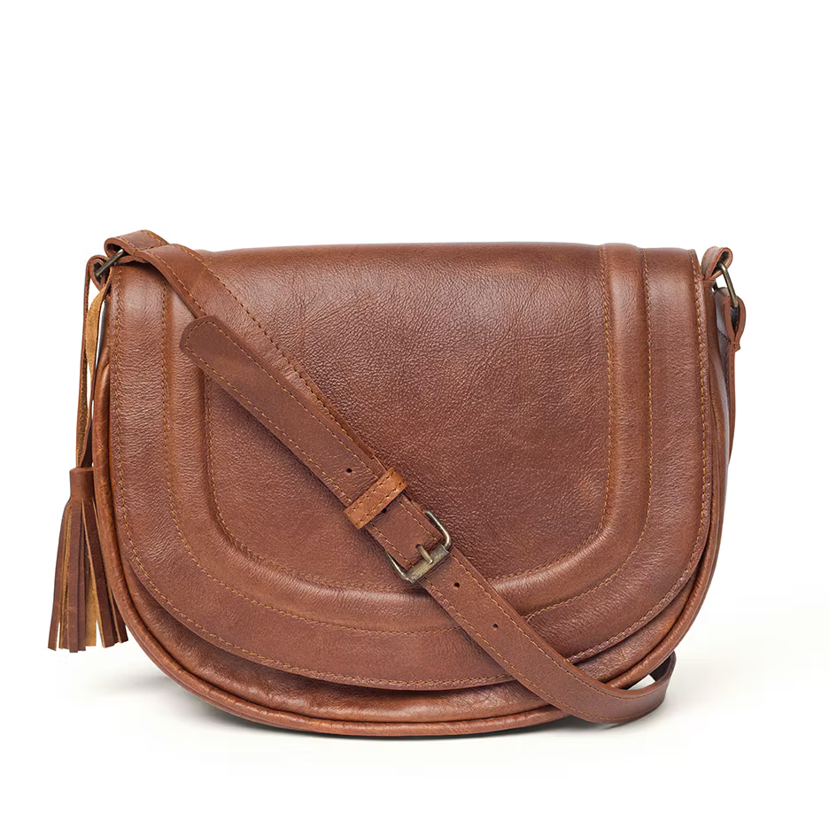 Pecan Saddle Bag