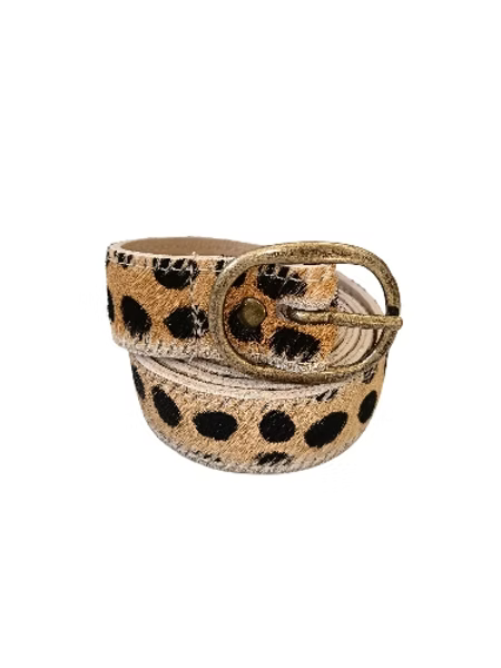 Cheetah Printed Belts